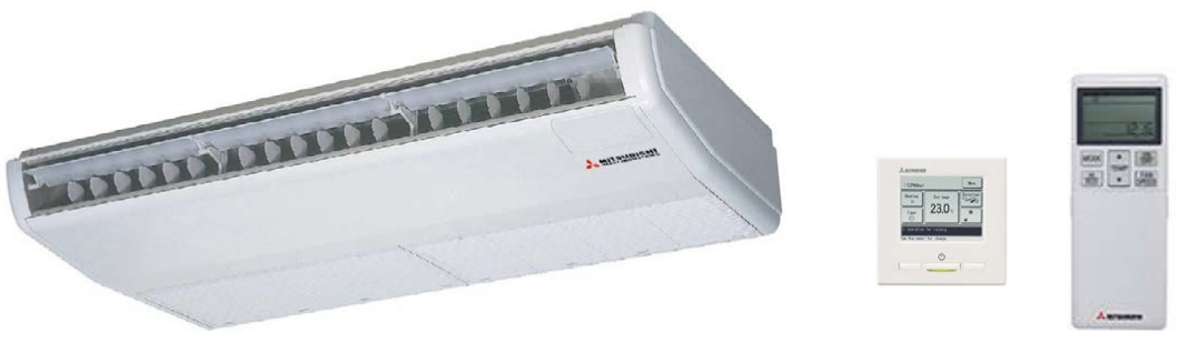 Aire Acondicionado MITSUBISHI HEAVY TECHO SMART – Eficiencia y Tecnología para Grandes Espacios