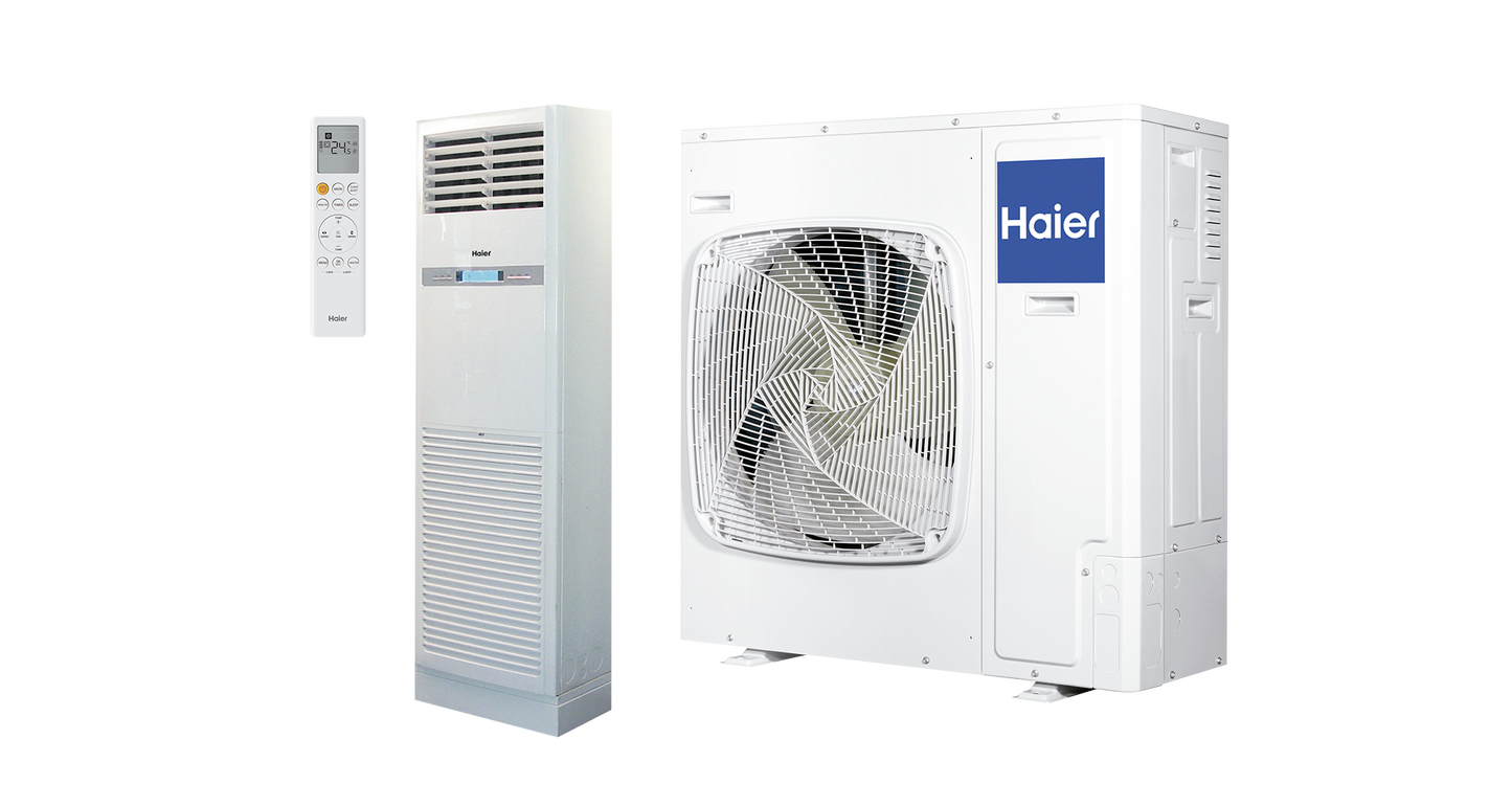 Aire Acondicionado HAIER COLUMNA H A+/A++ – Potencia, Alcance y Tecnología Avanzada