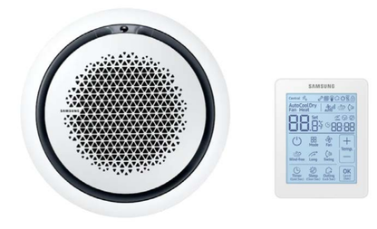 Aire Acondicionado SAMSUNG CASSETTE 360° – Climatización Uniforme y Diseño Innovador