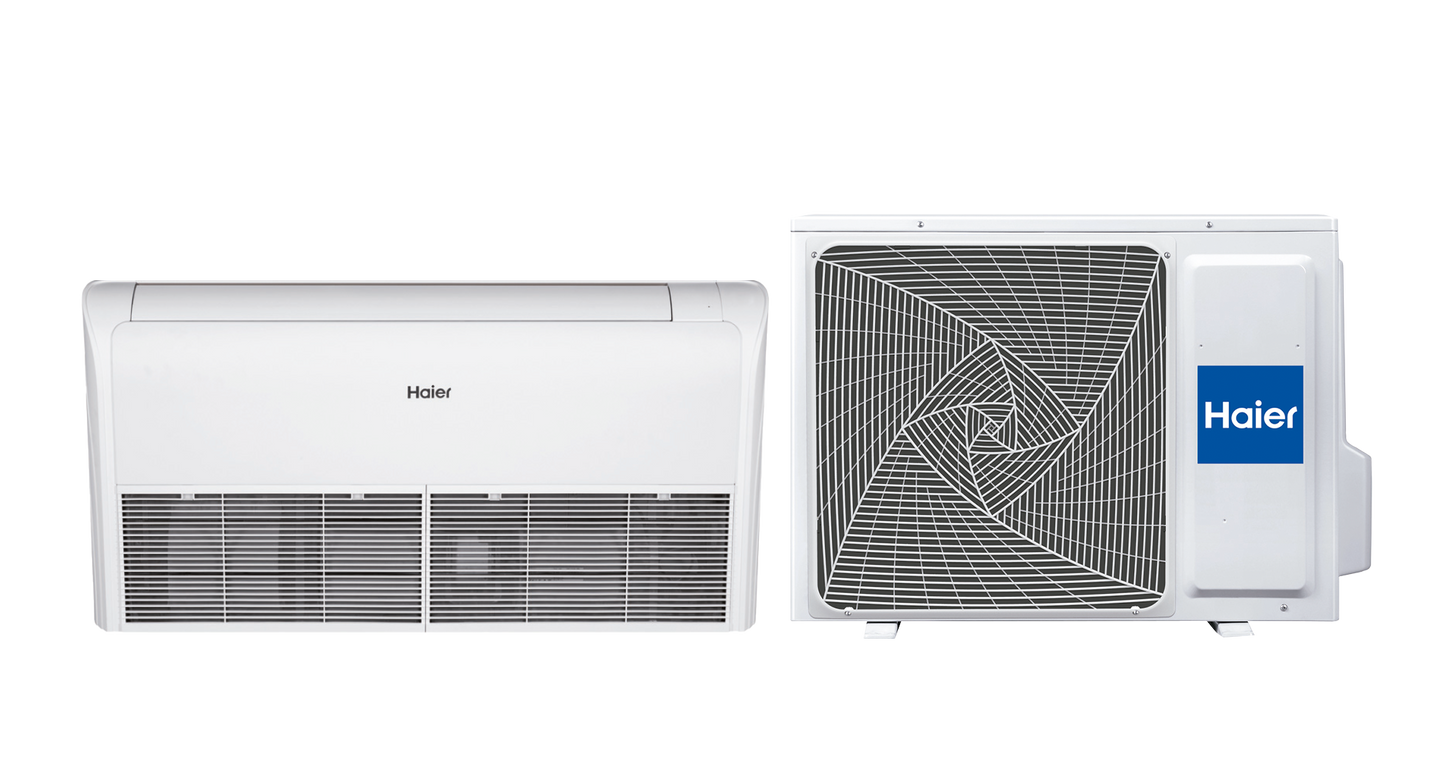 Aire Acondicionado HAIER SUELO-TECHO – Versatilidad, Diseño y Eficiencia